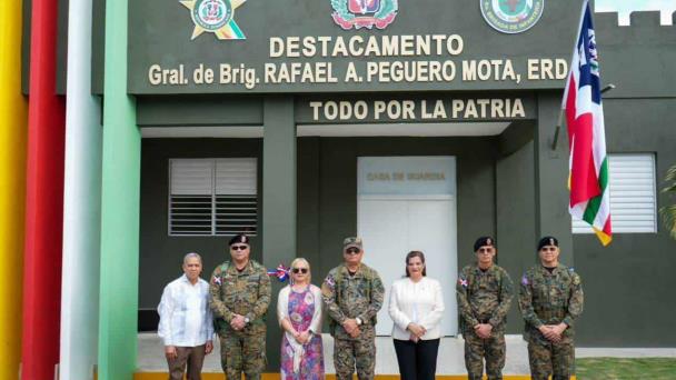 Reinauguran instalaciones de destacamento militar