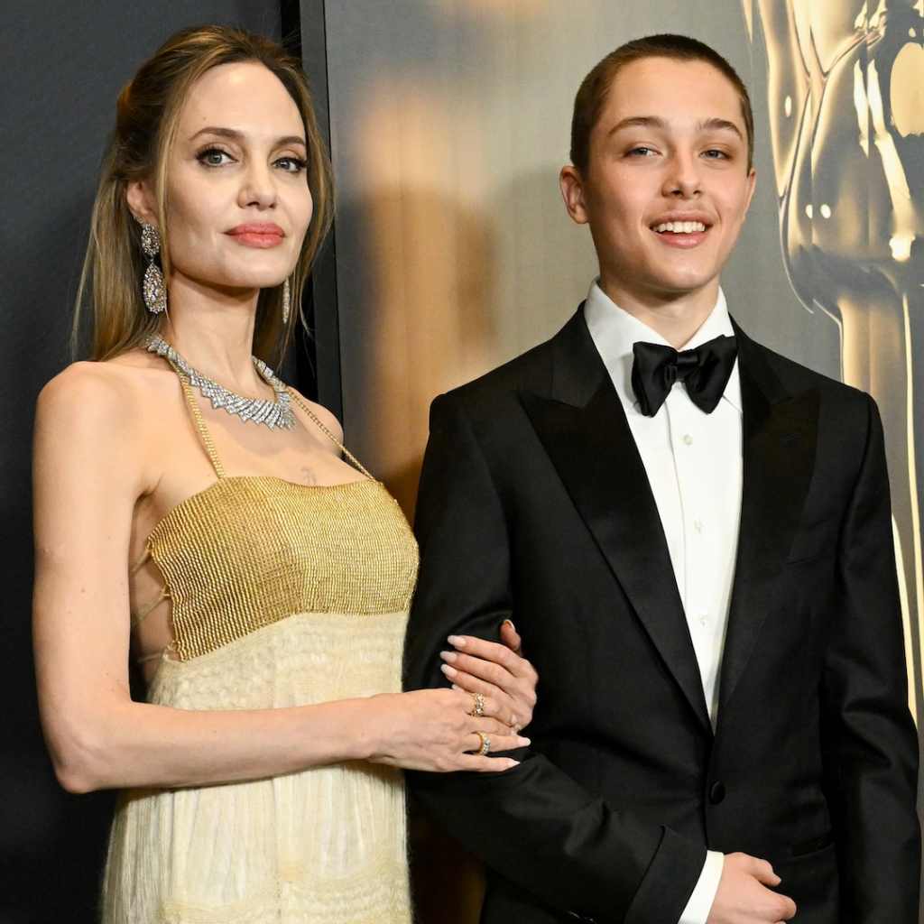 Cómo Angelina Jolie y su hijo Knox ayudan a su familia en medio de los incendios de Los Ángeles