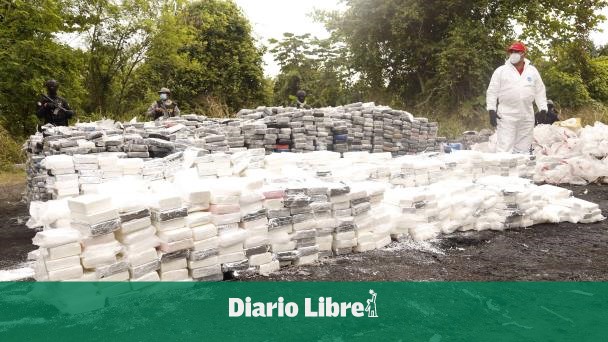 MP dice 9.8 toneladas de droga fueron traídas al país meses antes